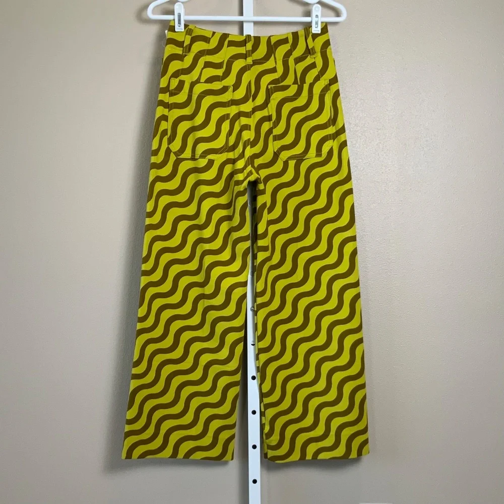 Anthropologie Colette Cropped Wide-Leg Ponte Pants by Maeve - Picture 12 of 16